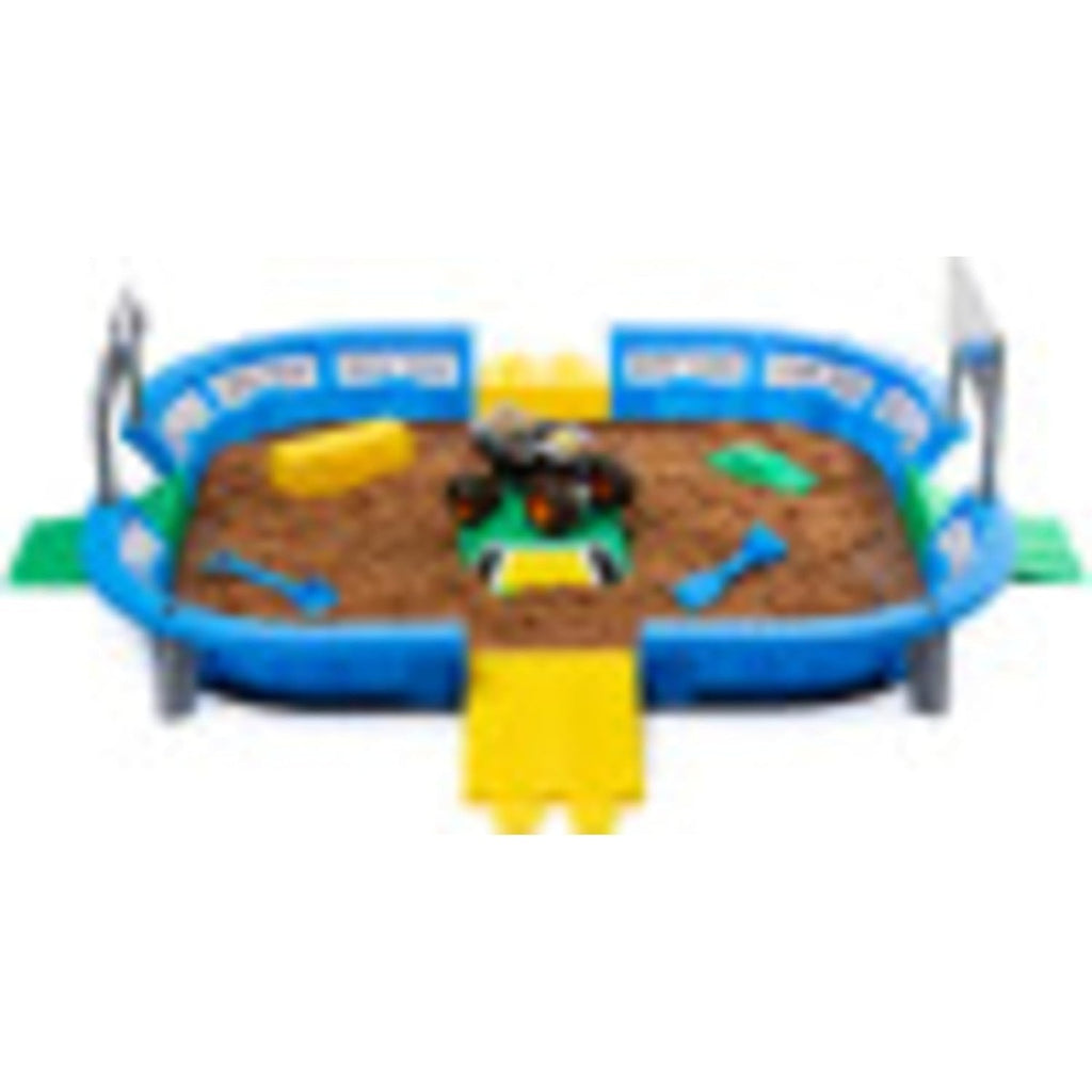 Monster Jam, Monster Dirt Arena 24-inch Playset with 2lbs of
