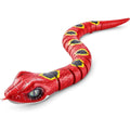 Robo Alive Slithering Snake Series 3 Red by ZURU Battery-Powered Robotic Light Up Reptile Toy That Moves Multi-Color 7150A