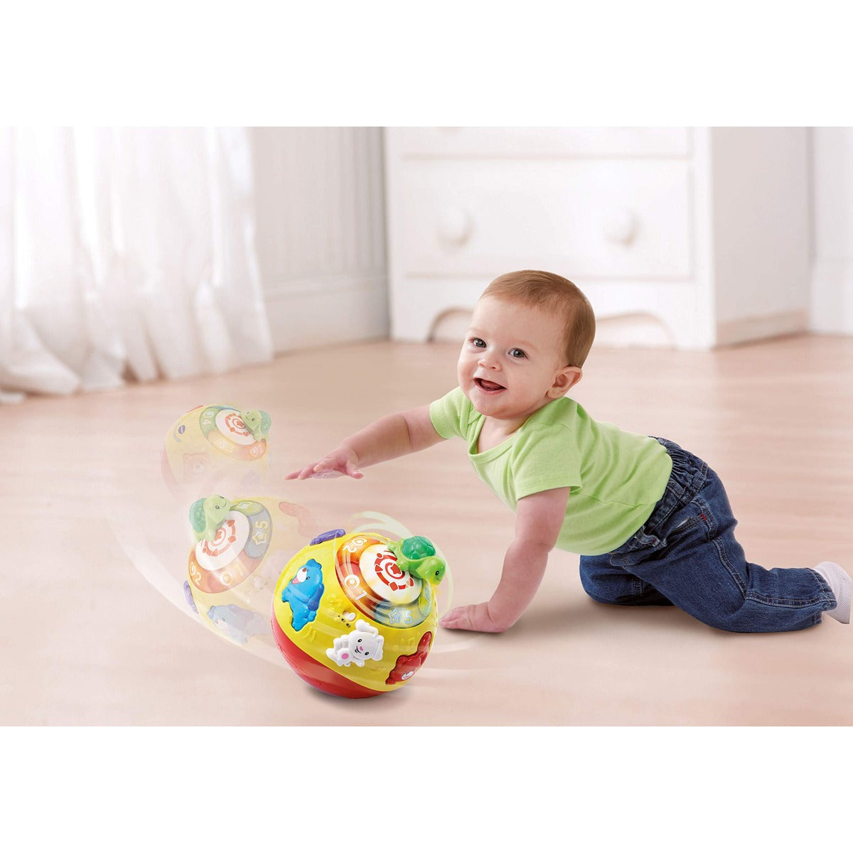 VTech Crawl & Learn Bright Lights Ball for 6 - 36 Months, English Version