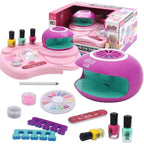 Nail Polish Set for Kids, Nail Art Studio,Pedicure and Manicure Kit Ages 3+