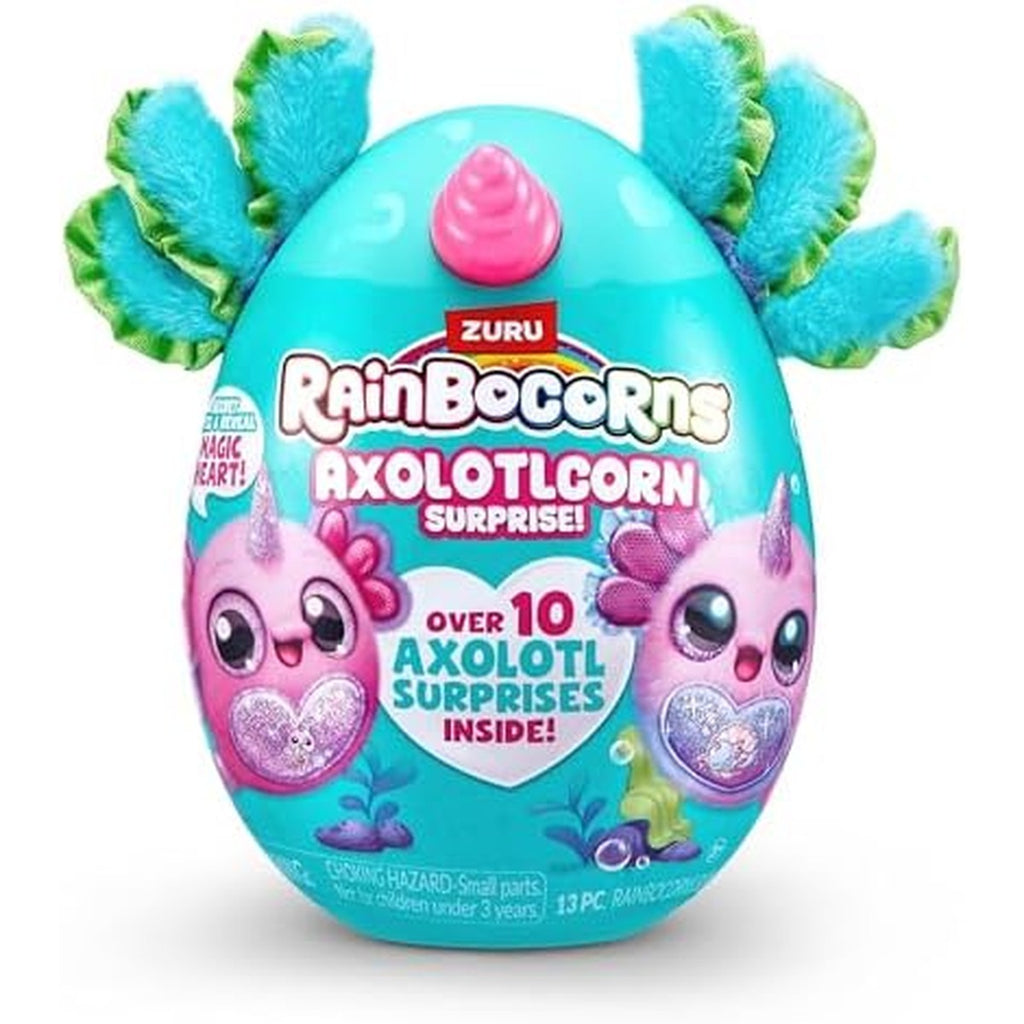 Rainbocorns Axolotlcorn Surprise Plush with Baby Boo