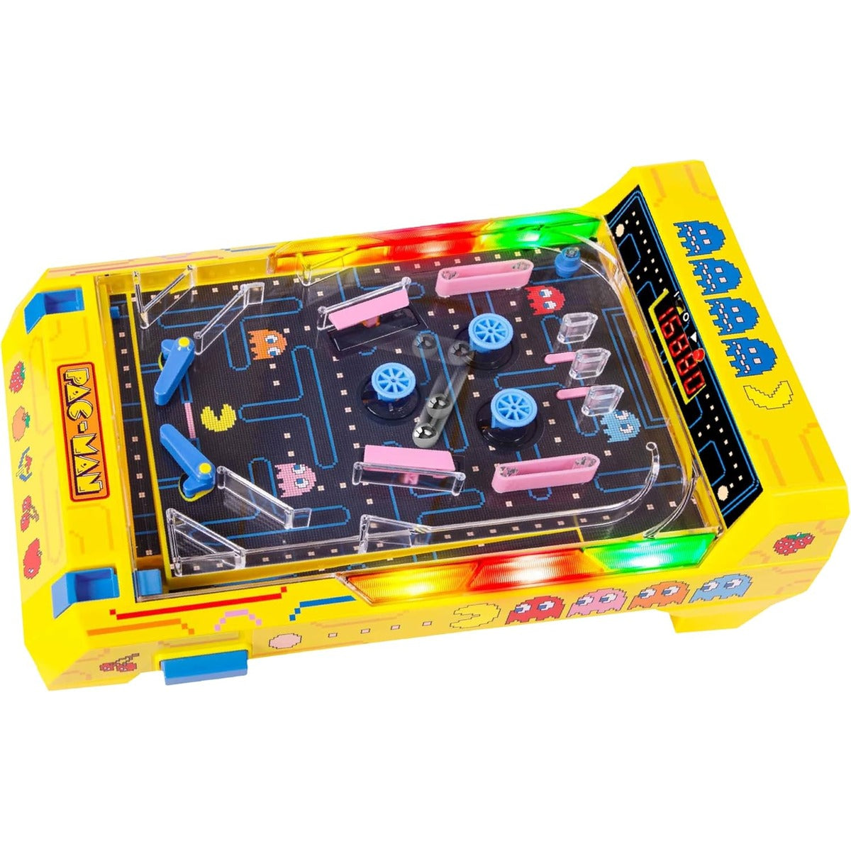 Merchant Ambassador Electronic Arcade Pinball Pac-Man Edition Desktop Game