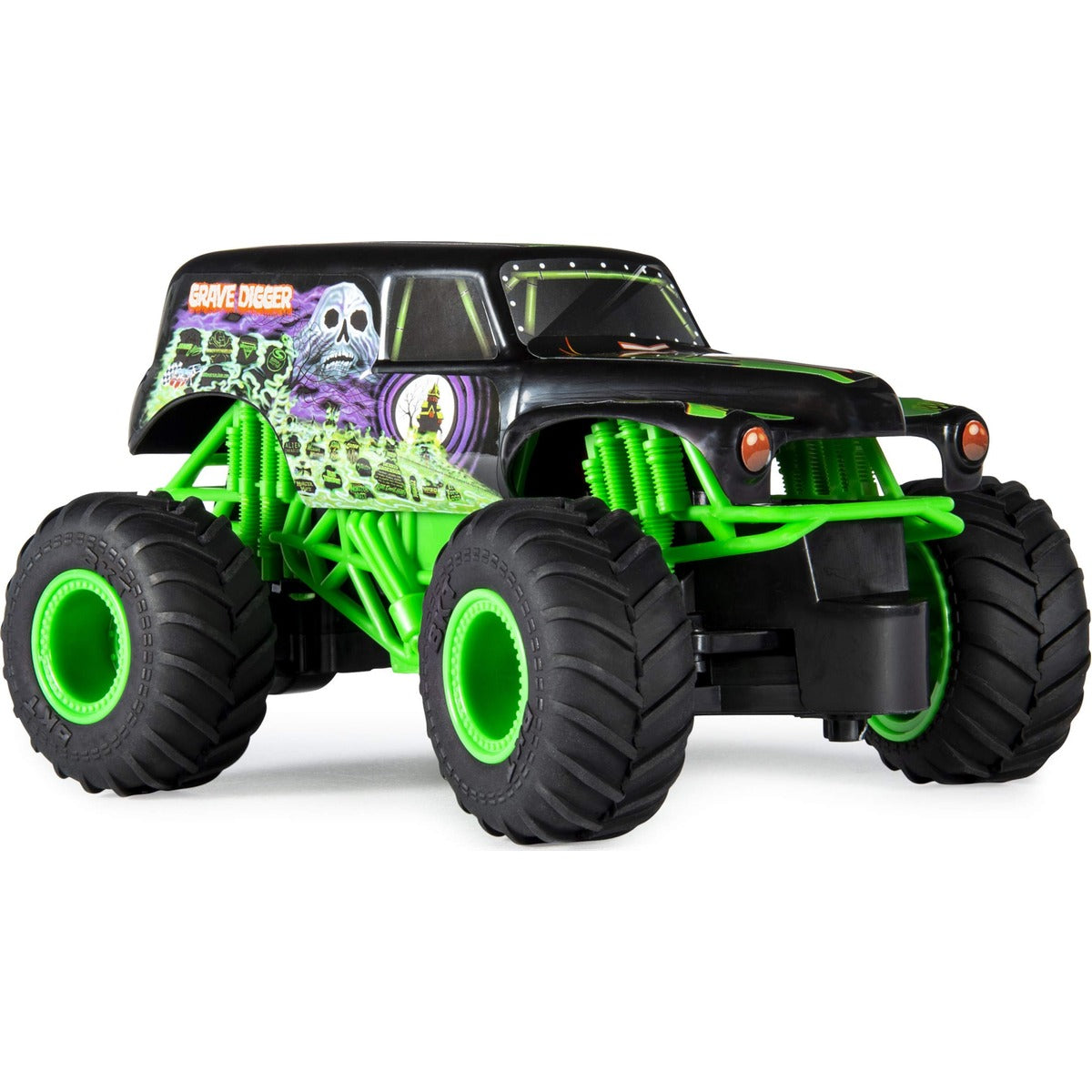 Monster Jam, Authentic Grave Digger RC, 1:24 Scale, 2.4 GHz, for Ages 4 and Up