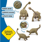 Schleich Dinosaurs Anklyosaurus Dinosaur Figurine with Realistic