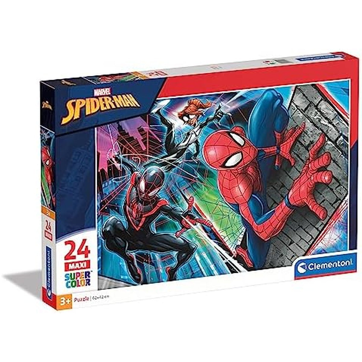 Clementoni Puzzle Spiderman 24497 SuperColor Maxi 24 Pieces