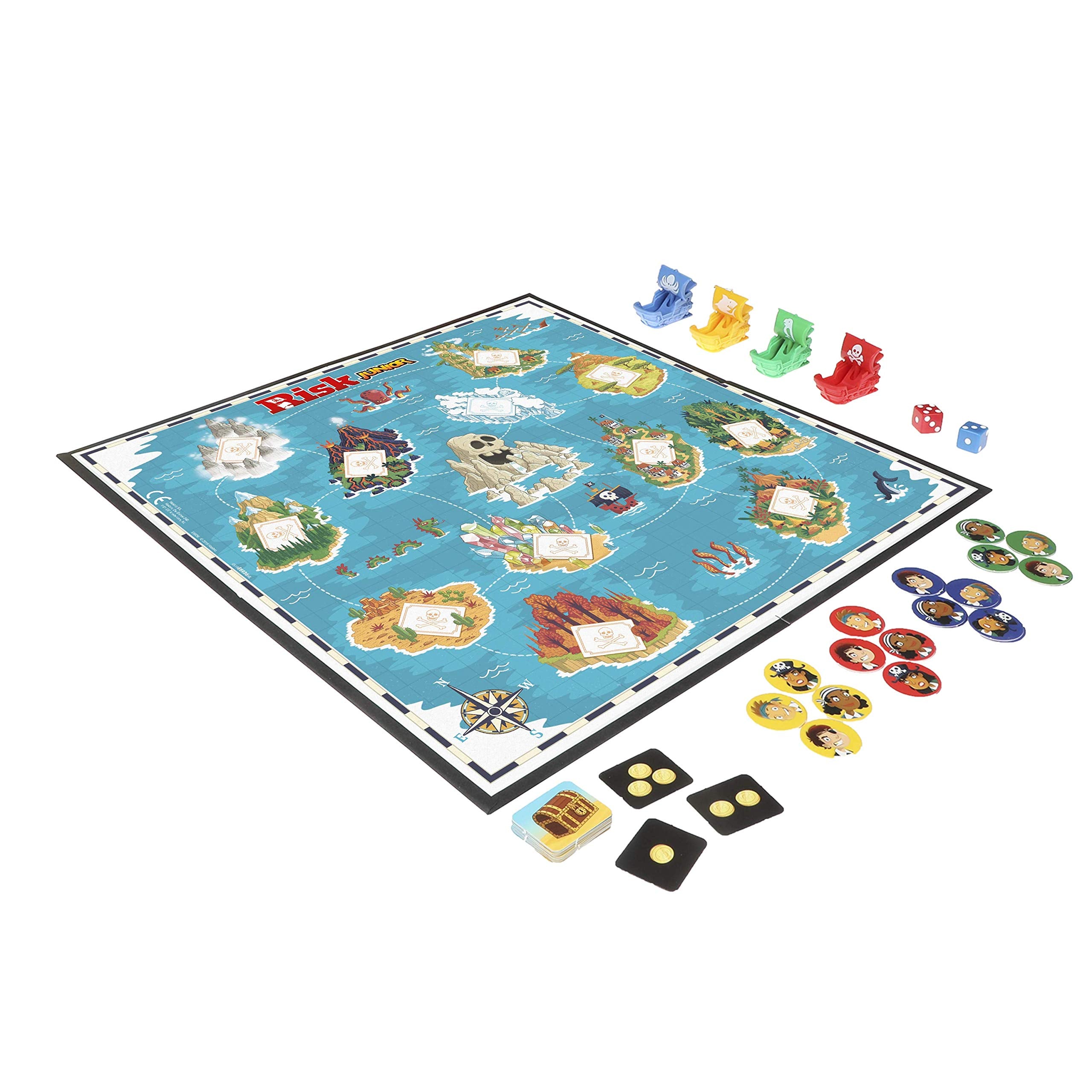 Hasbro Gaming Risk Junior Game, Strategy Board Game