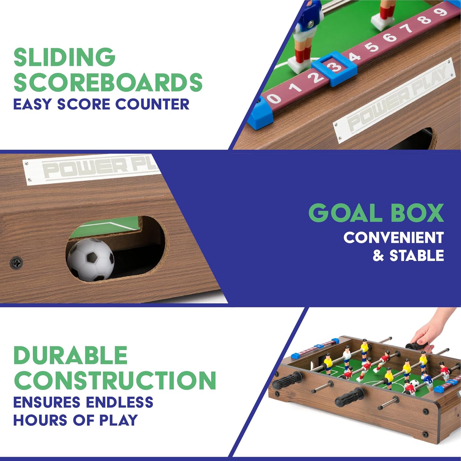 Power Play Table Top Football Game