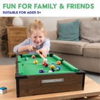Power Play Table Top Pool Game, 20 Inch