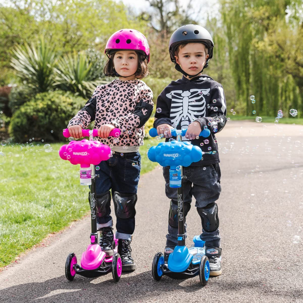 Xootz Kids Bubble Go Foldable Scooter