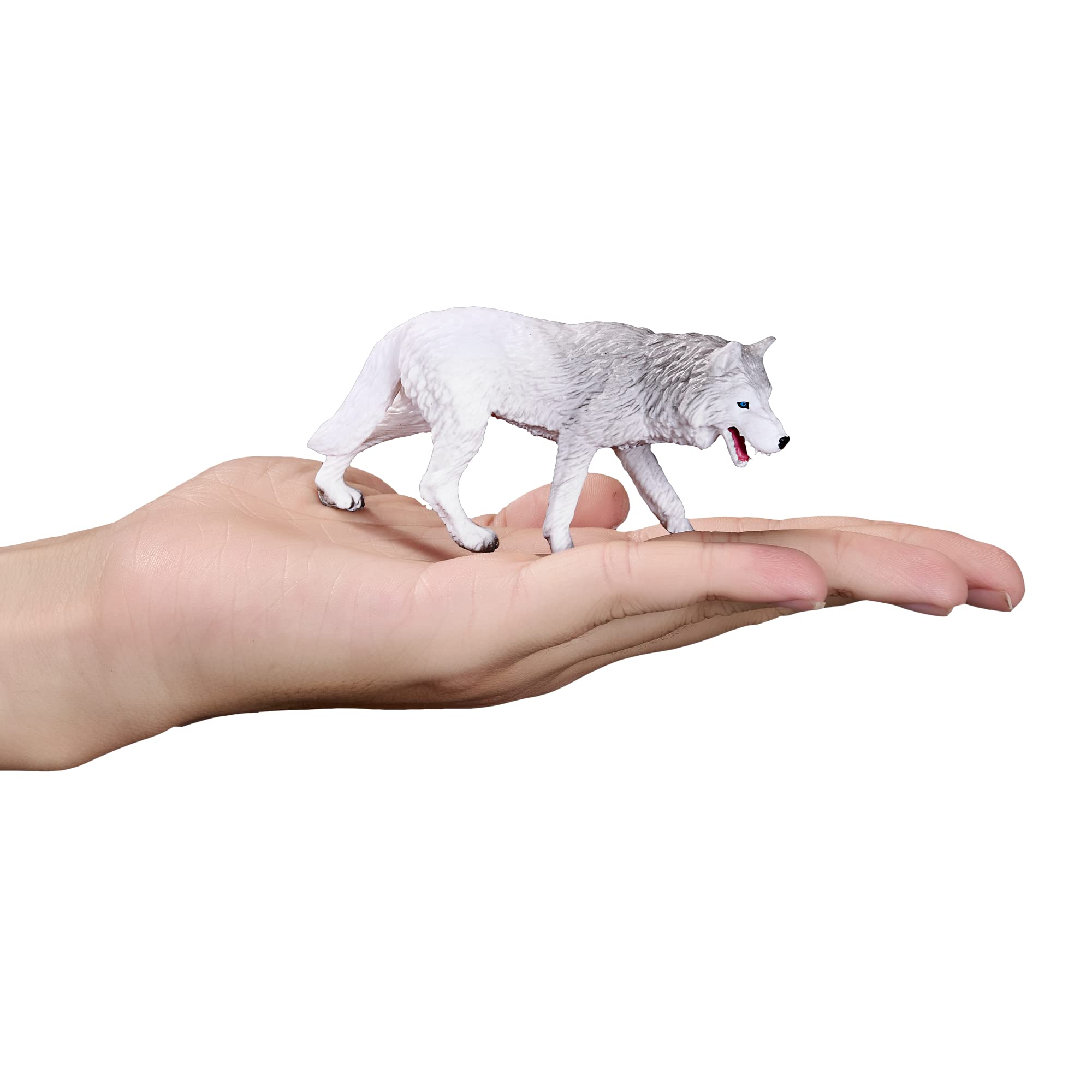 MOJO Arctic Wolf Collectable Wildlife Animal Toy Figure