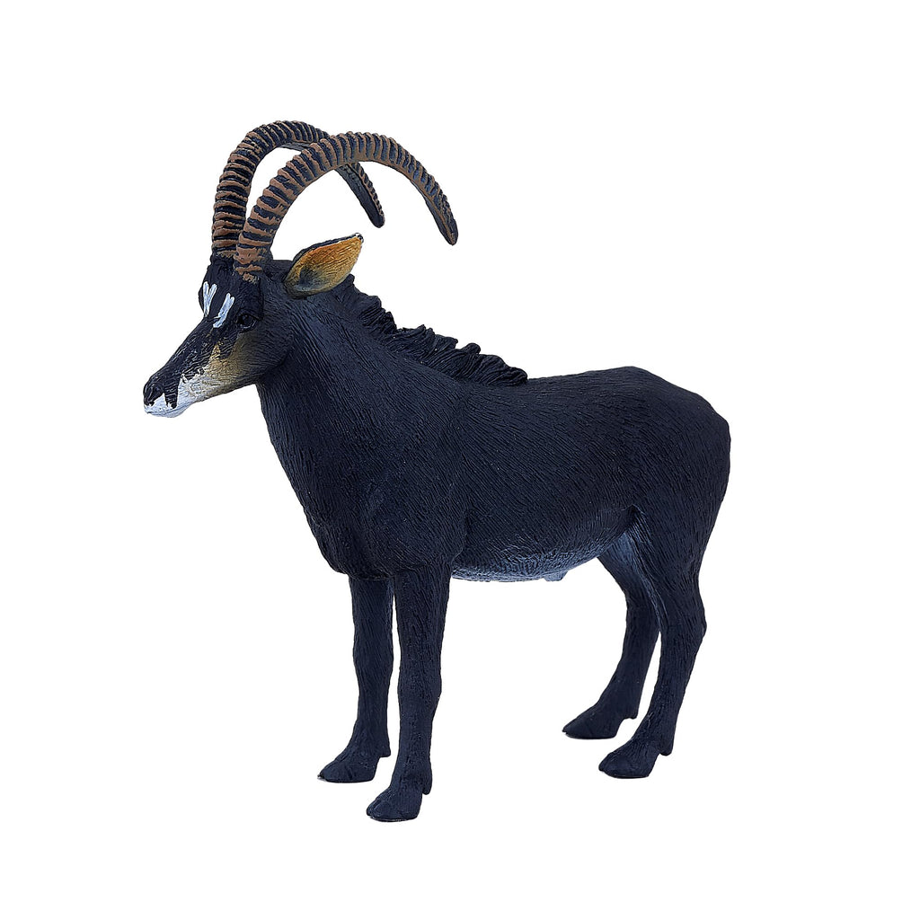 MOJO Giant Sable Antelope Realistic International Wildlife Hand Painted