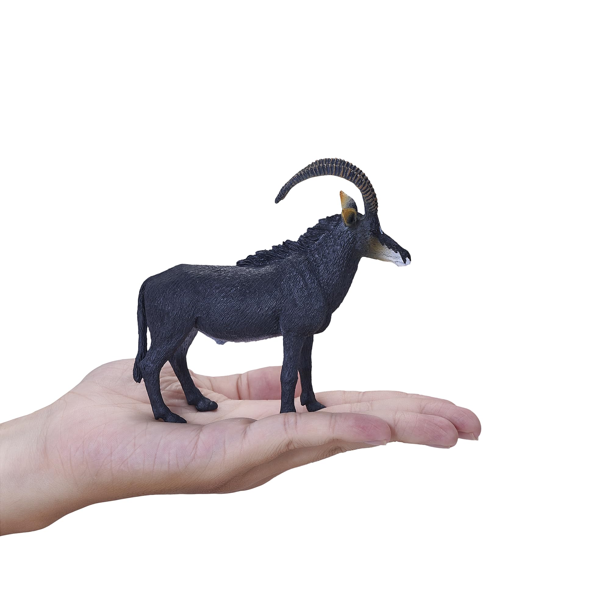 MOJO Giant Sable Antelope Realistic International Wildlife Hand Painted
