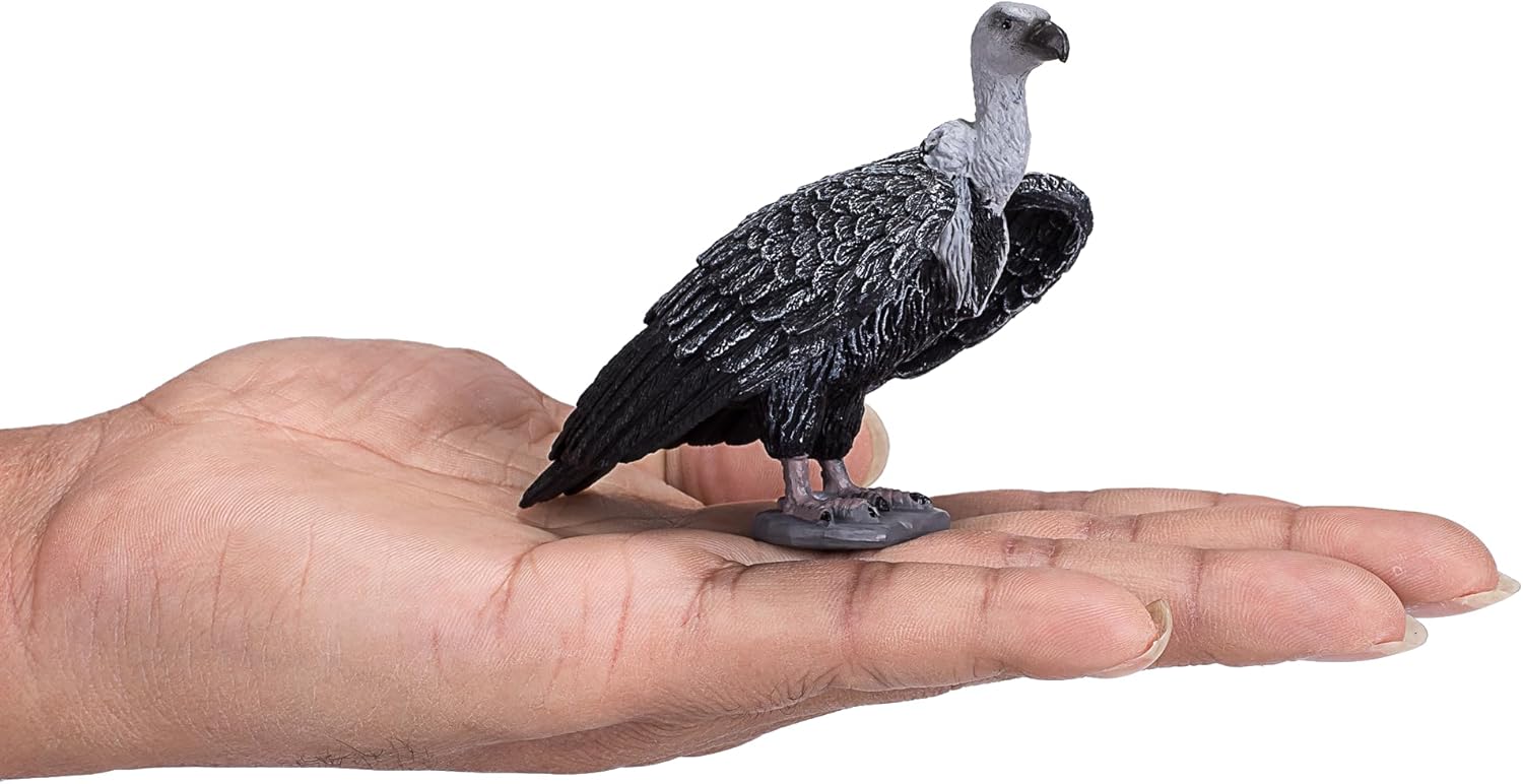 MOJO Griffon Vulture Realistic International Wildlife Toy Replica Hand