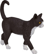 MOJO Cat Black & White Toy Figure