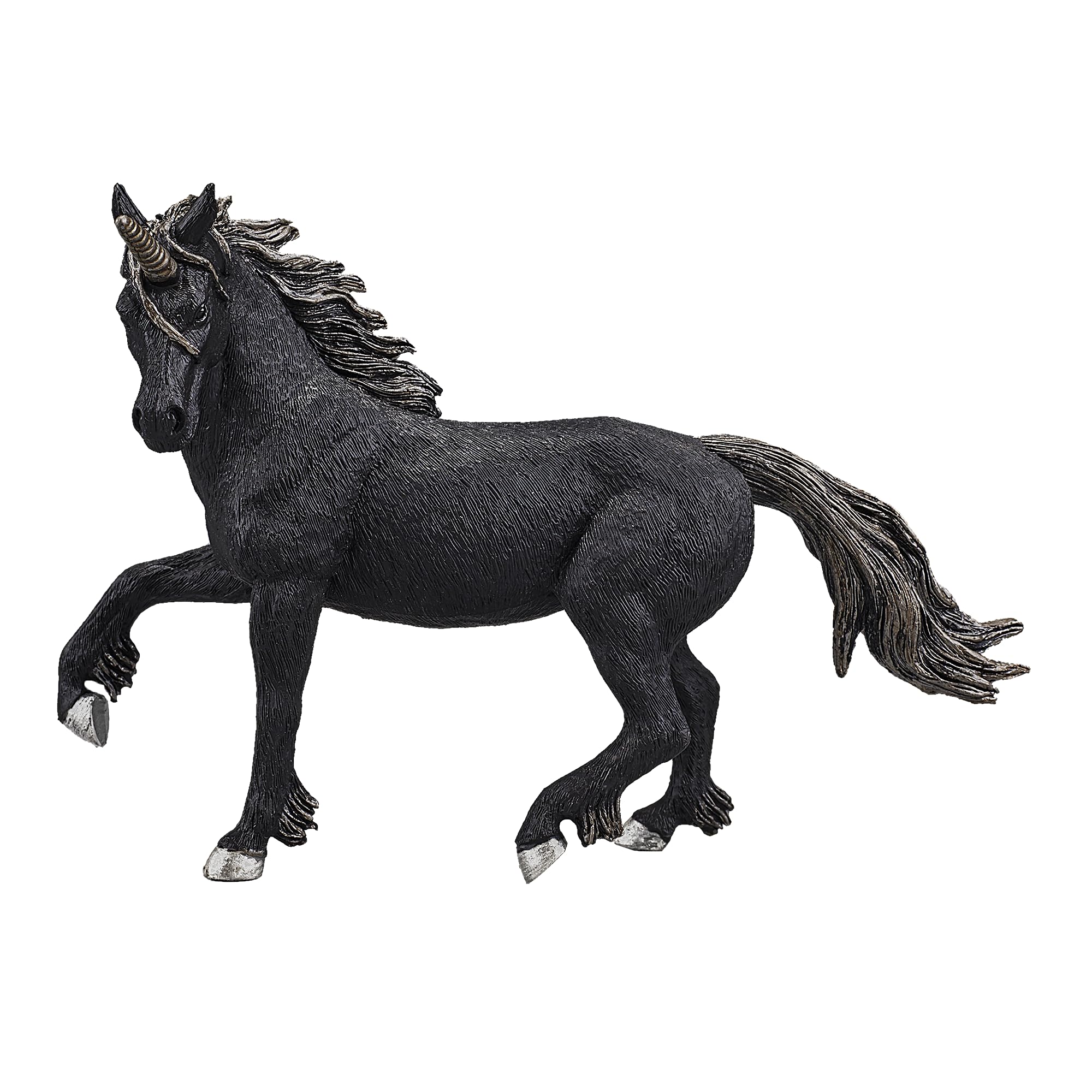 MOJO Dark Unicorn Realistic Fantasy Toy Replica Hand Painted Figurine