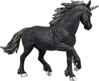 MOJO Dark Unicorn Realistic Fantasy Toy Replica Hand Painted Figurine