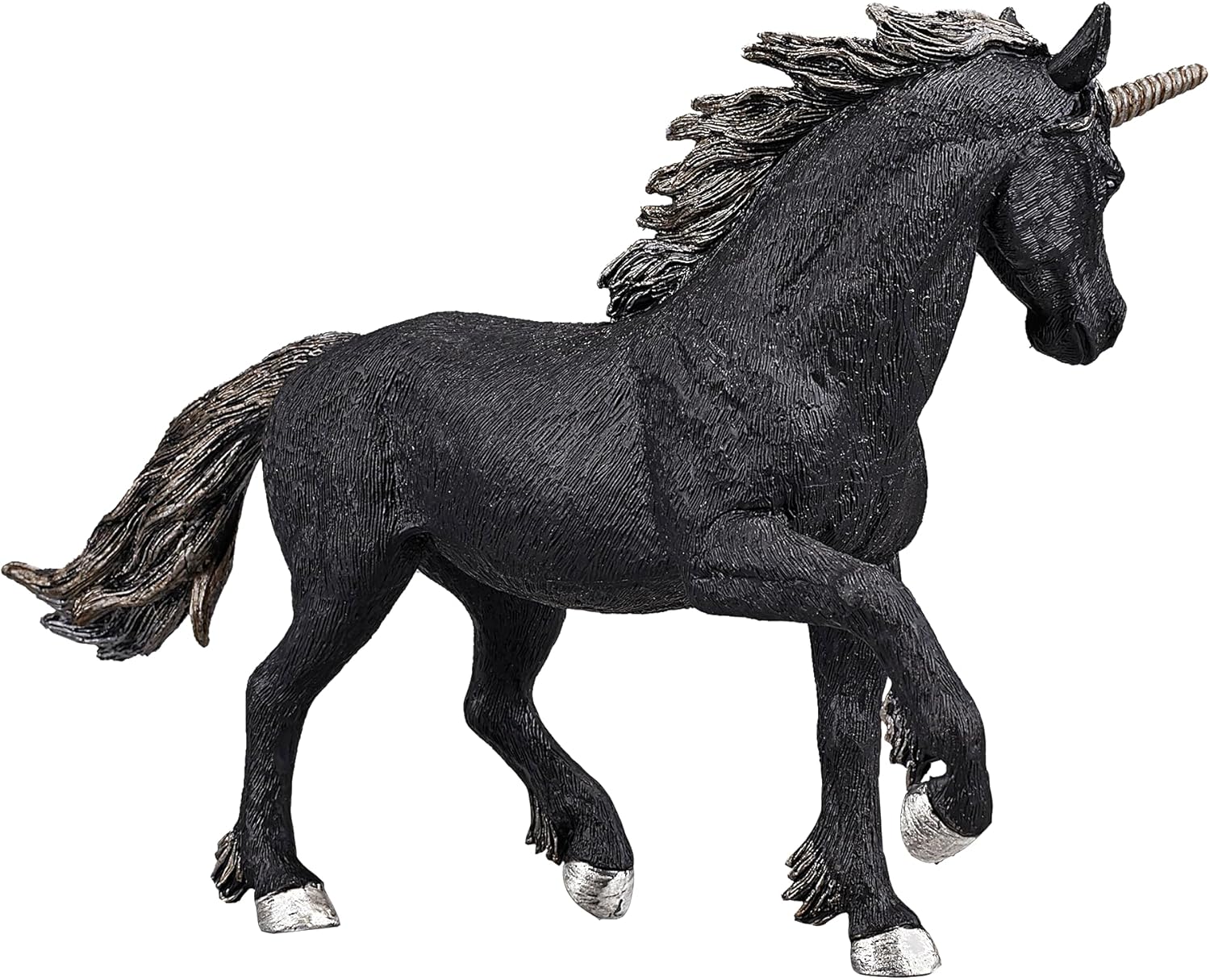 MOJO Dark Unicorn Realistic Fantasy Toy Replica Hand Painted Figurine