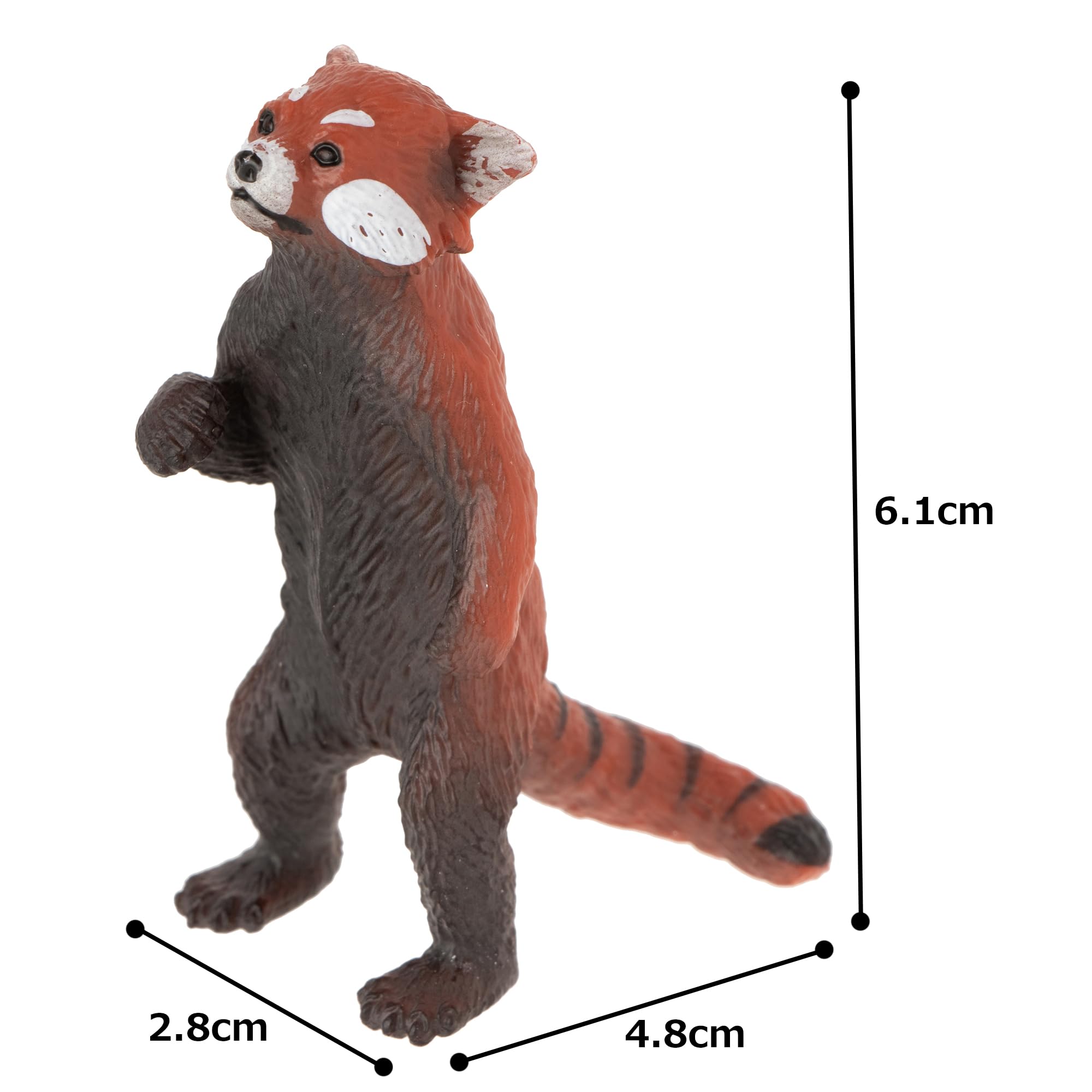 MOJO Red Panda Collectable Wildlife Asian Animal Toy Figure