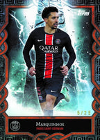 Topps - PSG Paris Saint-Germain Fan Set Collectible Cards 2023/24-28 Cards