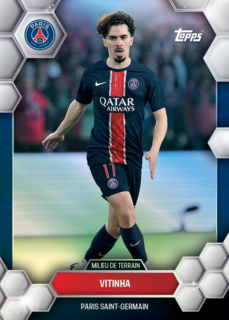 Topps - PSG Paris Saint-Germain Fan Set Collectible Cards 2023/24-28 Cards