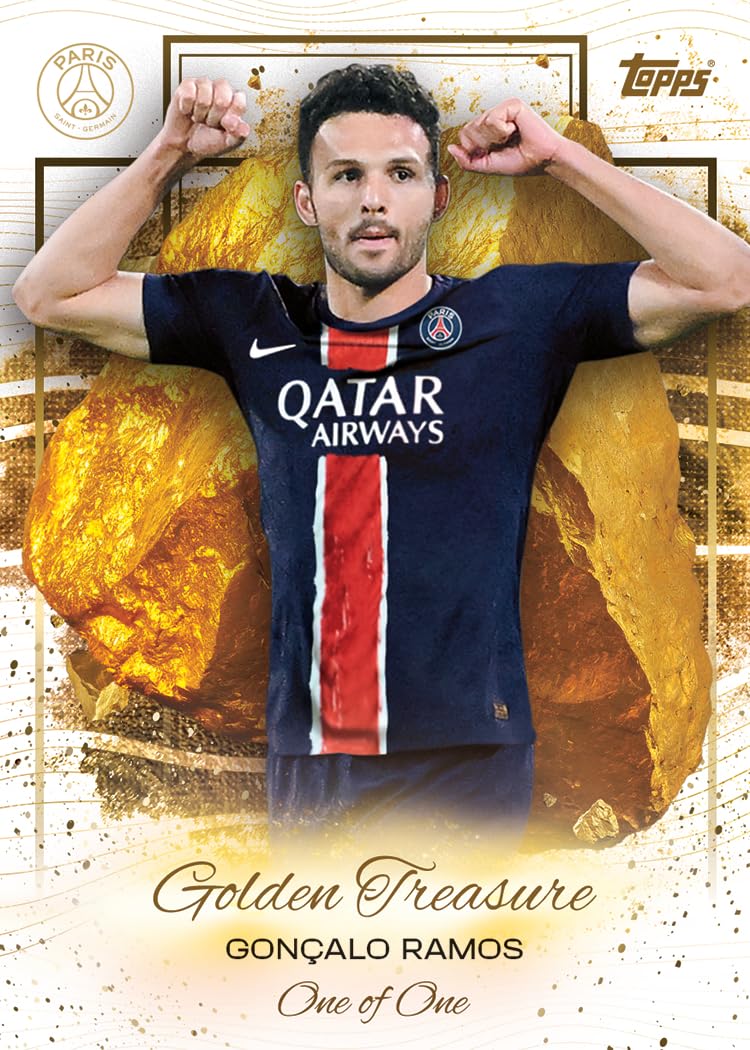 Topps - PSG Paris Saint-Germain Fan Set Collectible Cards 2023/24-28 Cards