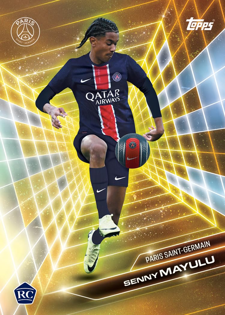 Topps - PSG Paris Saint-Germain Fan Set Collectible Cards 2023/24-28 Cards