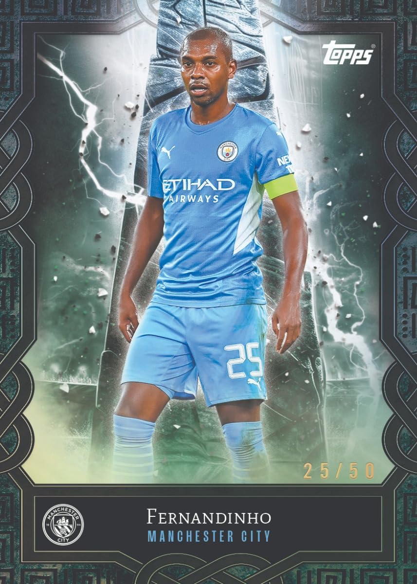 Topps Trading Cards Fan Set Manchester City Season 2024/2025. Include