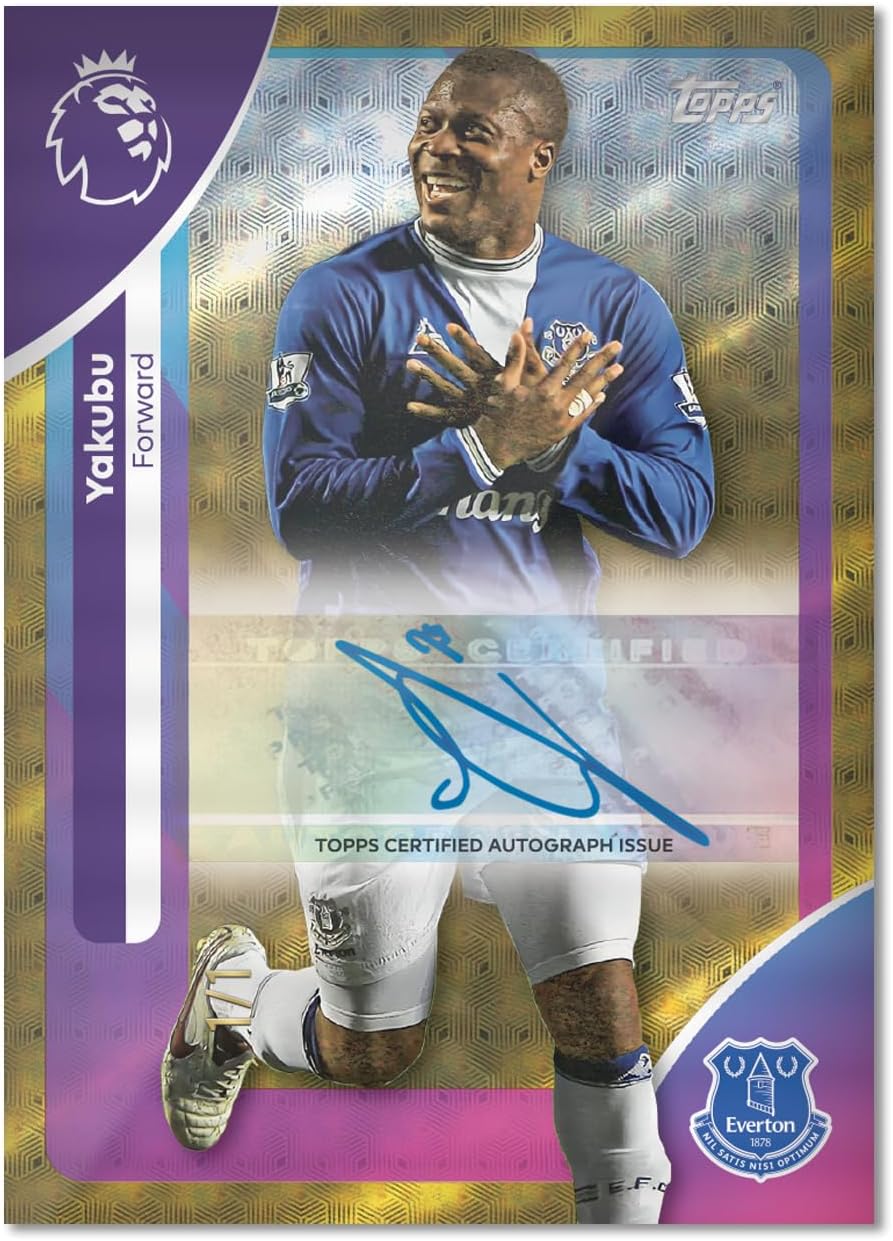 2025 Topps Premier League Debut Edition Cards - Random Mega Tin (40 Cards + 3 Exclusives) Tin 2