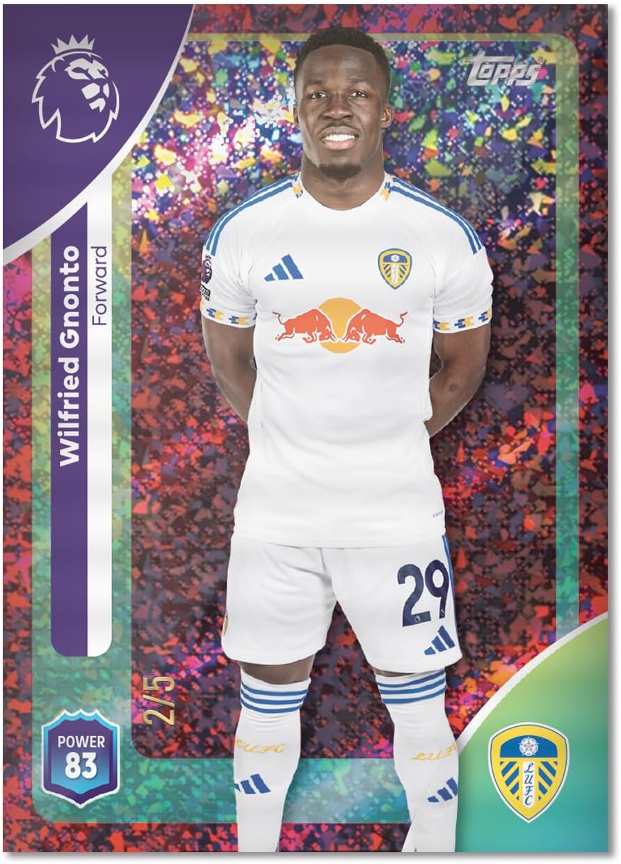 2025 Topps Premier League Debut Edition Cards - Random Mega Tin (40 Cards + 3 Exclusives) Tin 2