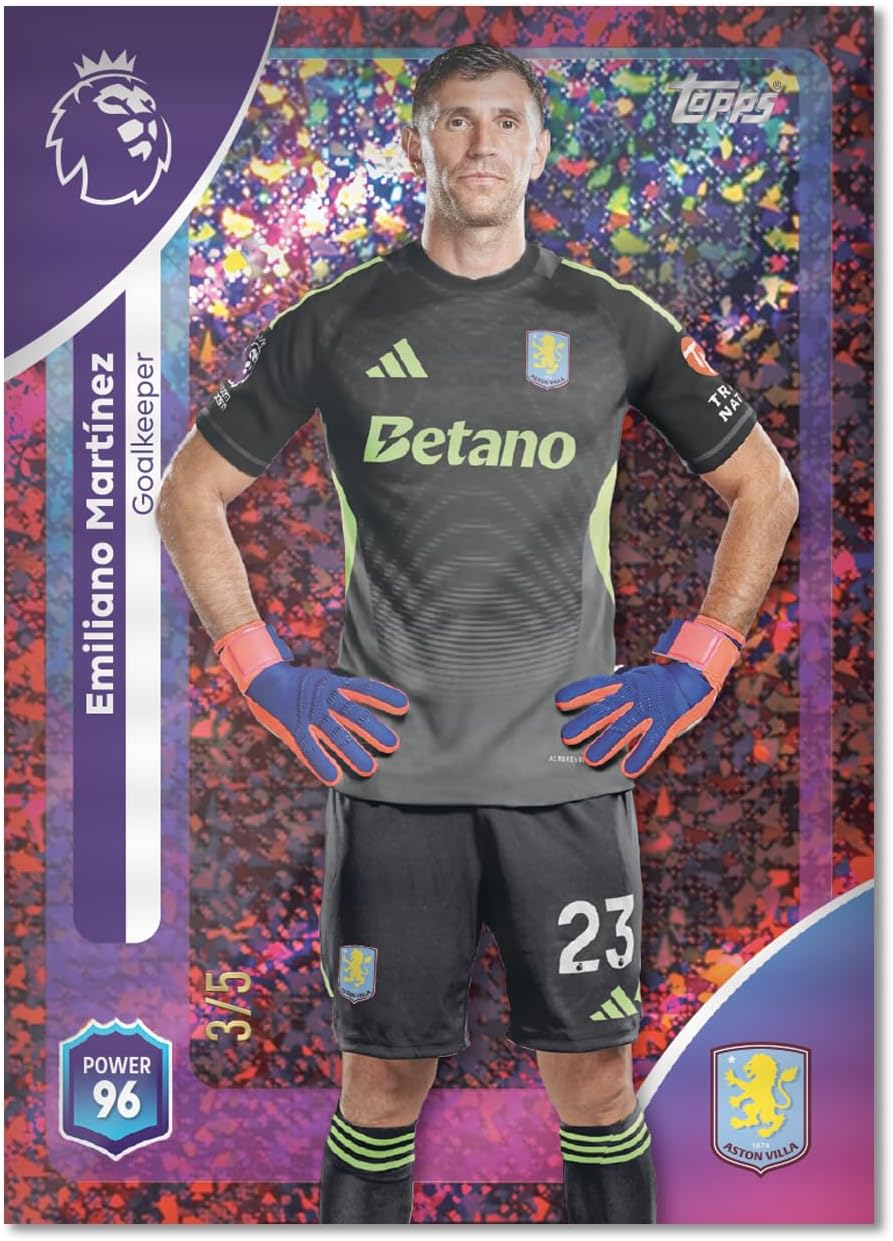 2025 Topps Premier League Debut Edition Cards - Random Mega Tin (40 Cards + 3 Exclusives) Tin 2