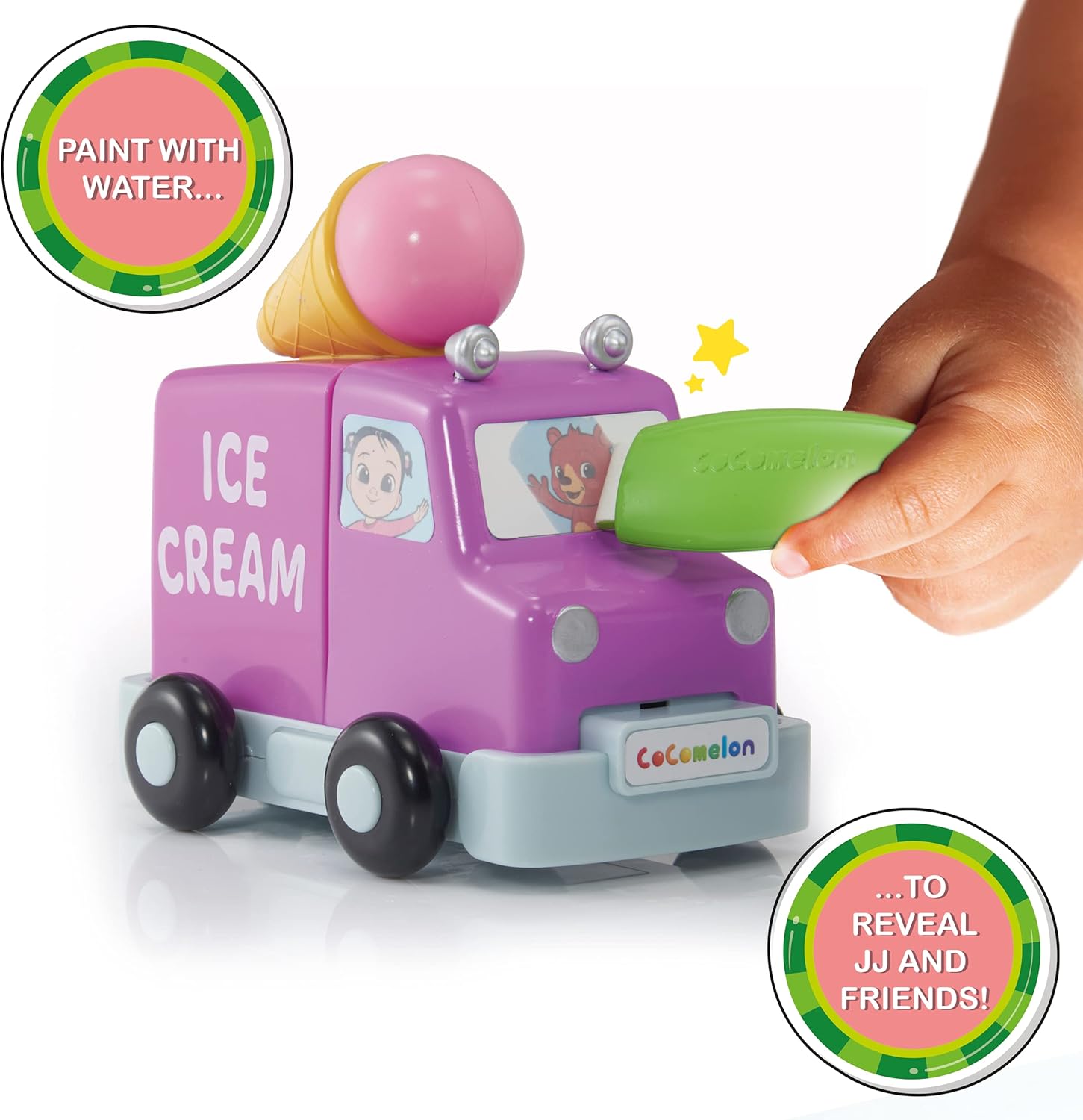 Wow! PODS CoComelon Toys Build & Reveal Musical Vehicles