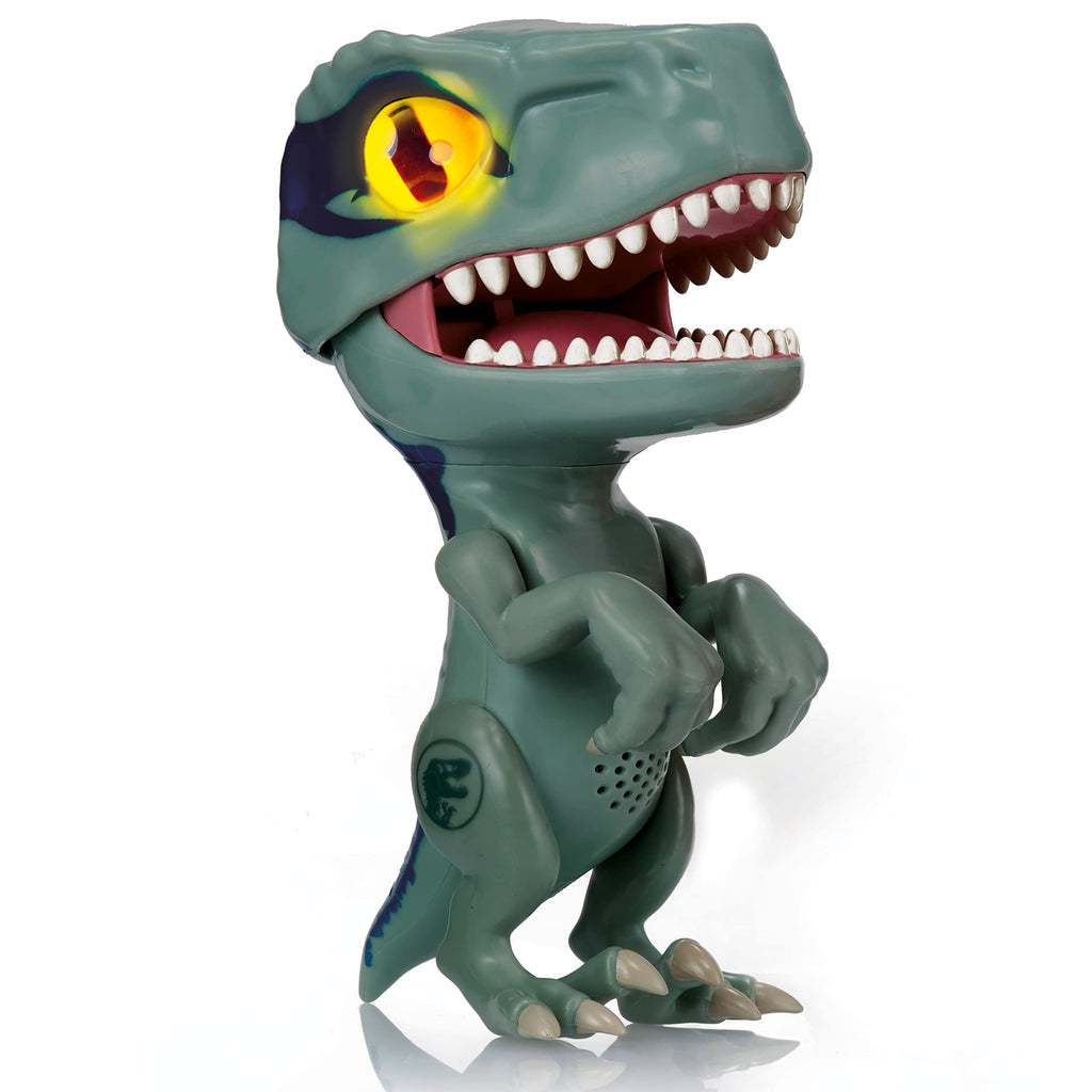 WOW! STUFF Jurassic World Trigger Chomper - Velociraptor Blue