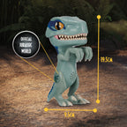 WOW! STUFF Jurassic World Trigger Chomper - Velociraptor Blue