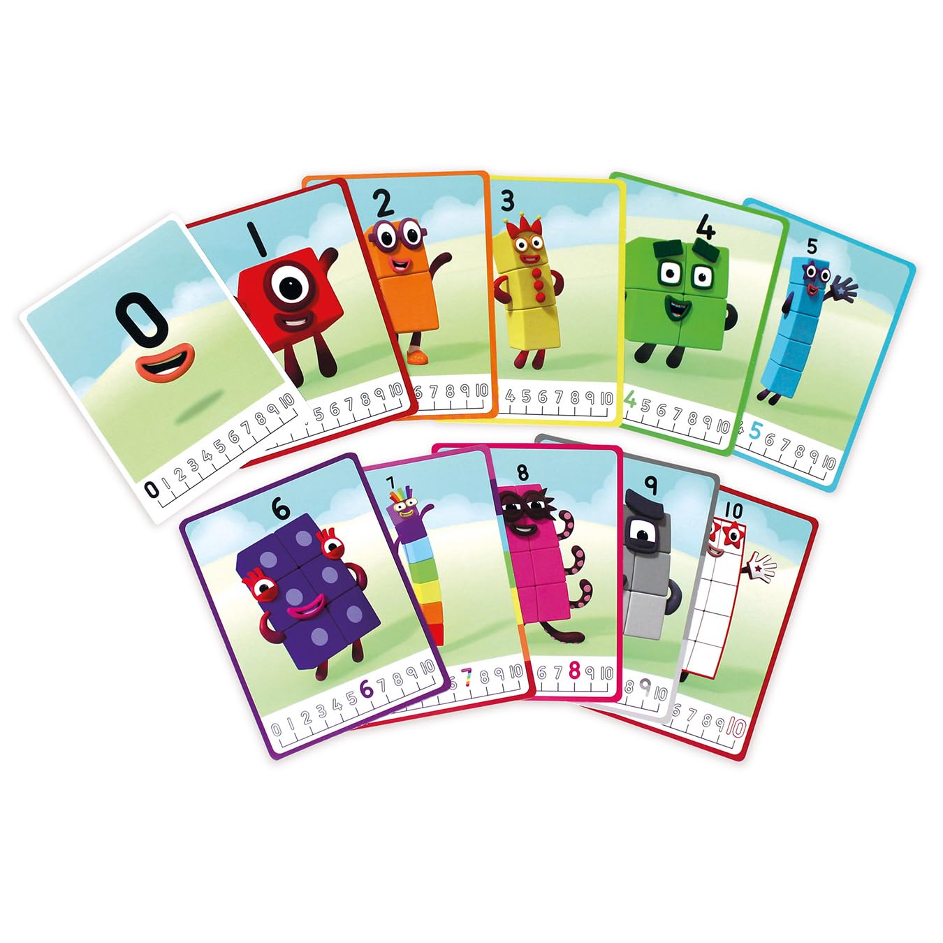 Learning Resources LSP0949-UK MathLink Cubes Numberblocks 1-10 Activity Set