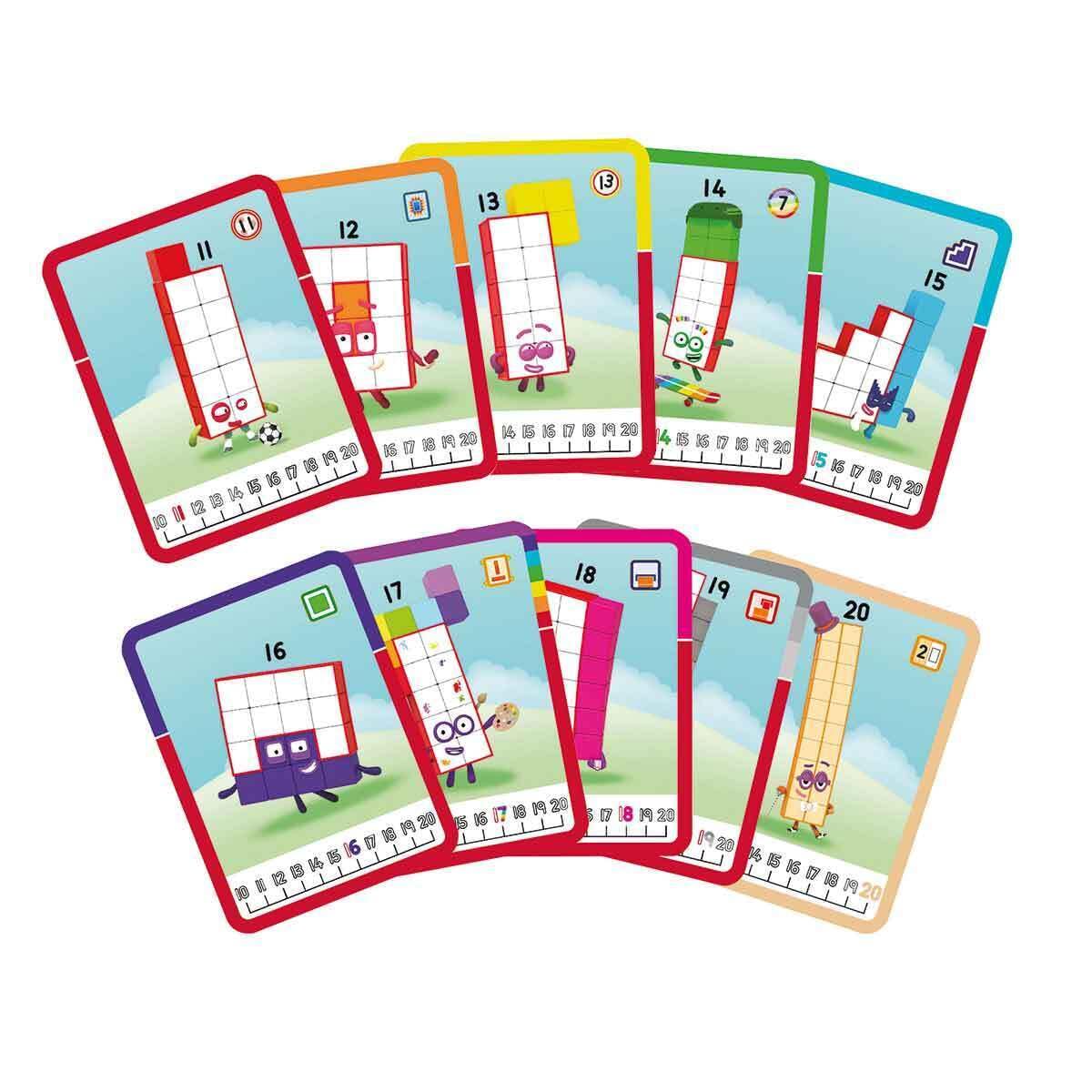 Learning Resources MathLink Cubes Numberblocks 11-20 Activity Set
