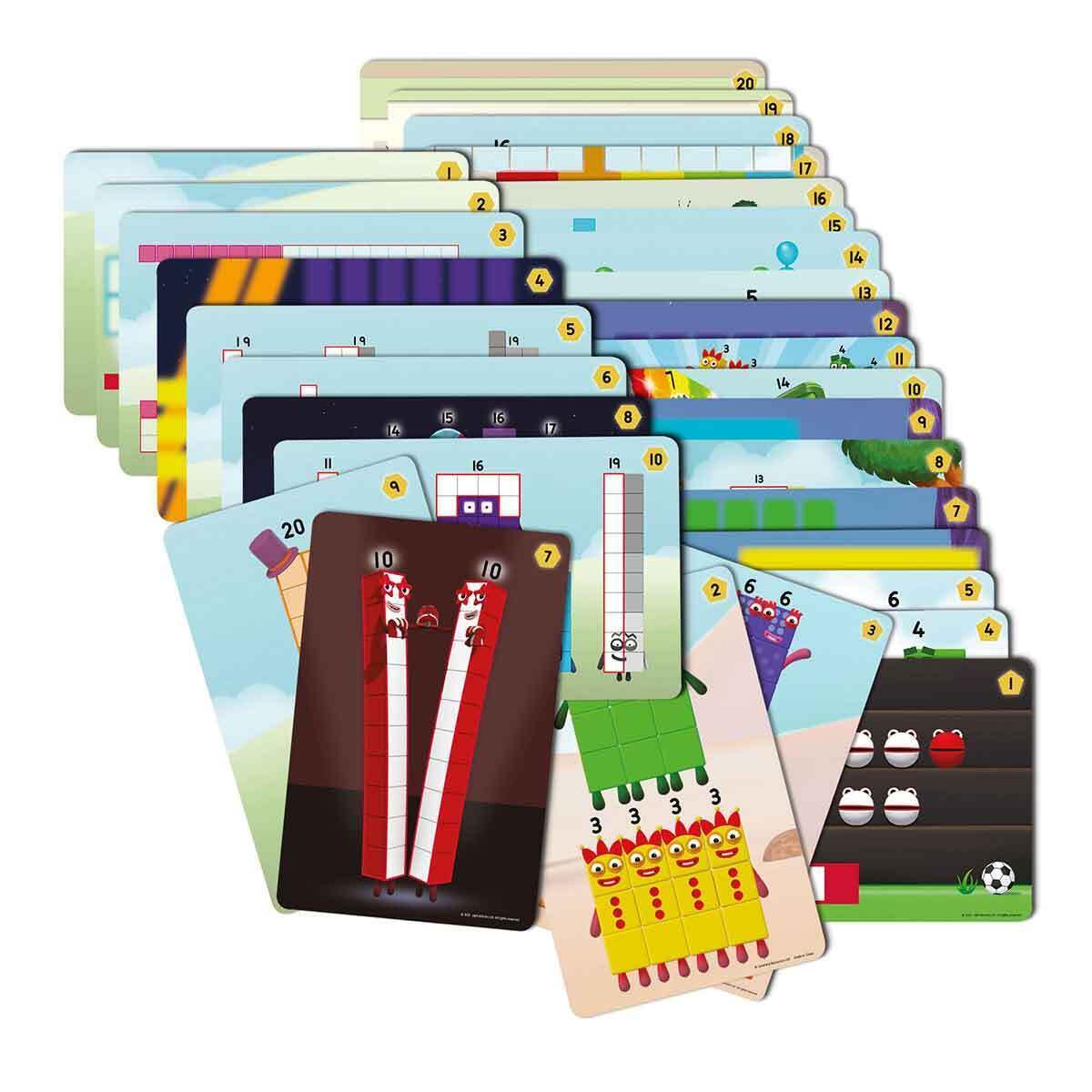 Learning Resources MathLink Cubes Numberblocks 11-20 Activity Set