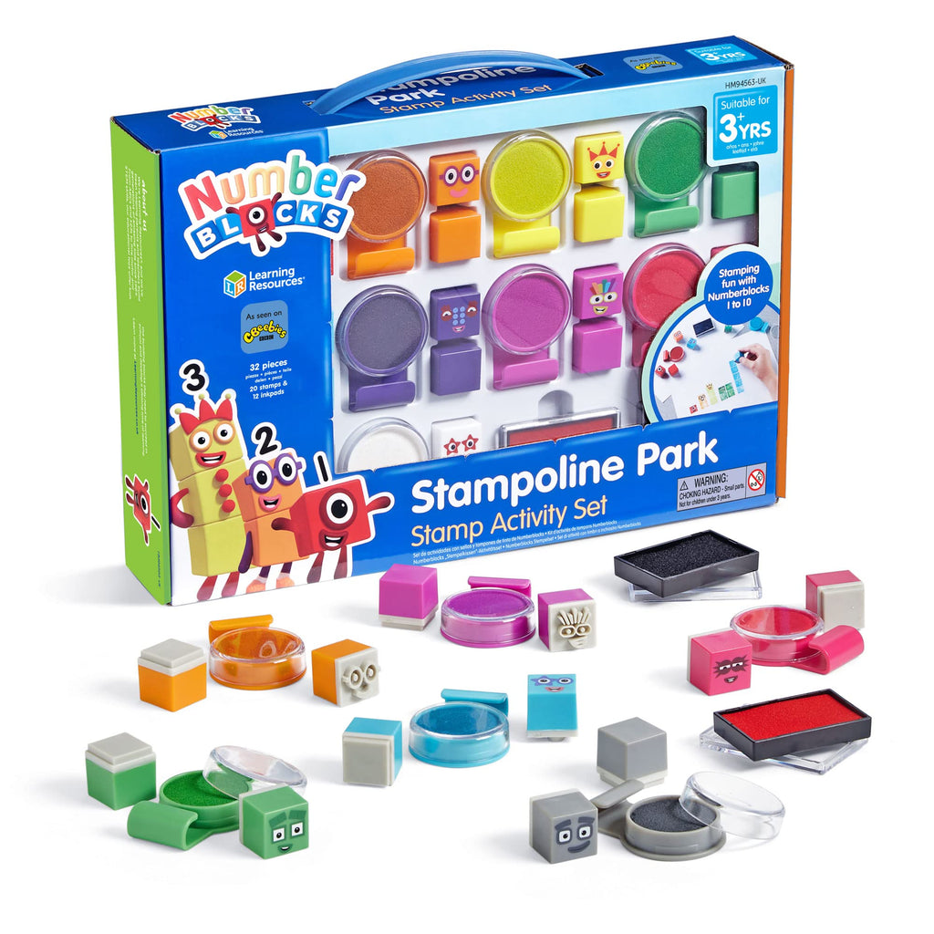 Learning Resources Numberblocks 32Pcs Stamp Set