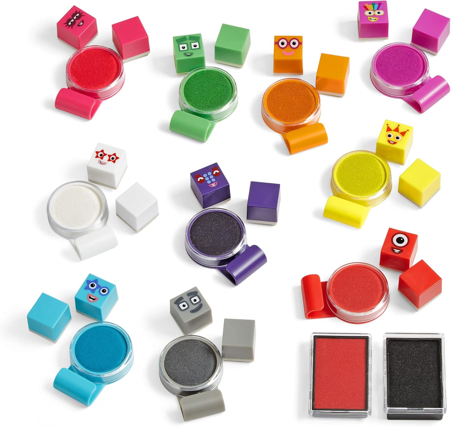 Learning Resources Numberblocks 32Pcs Stamp Set