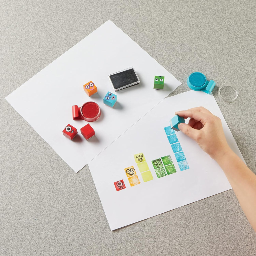 Learning Resources Numberblocks 32Pcs Stamp Set