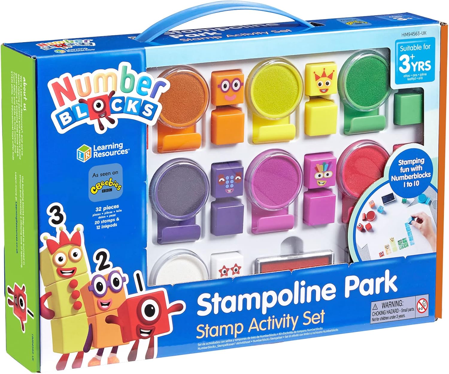 Learning Resources Numberblocks 32Pcs Stamp Set