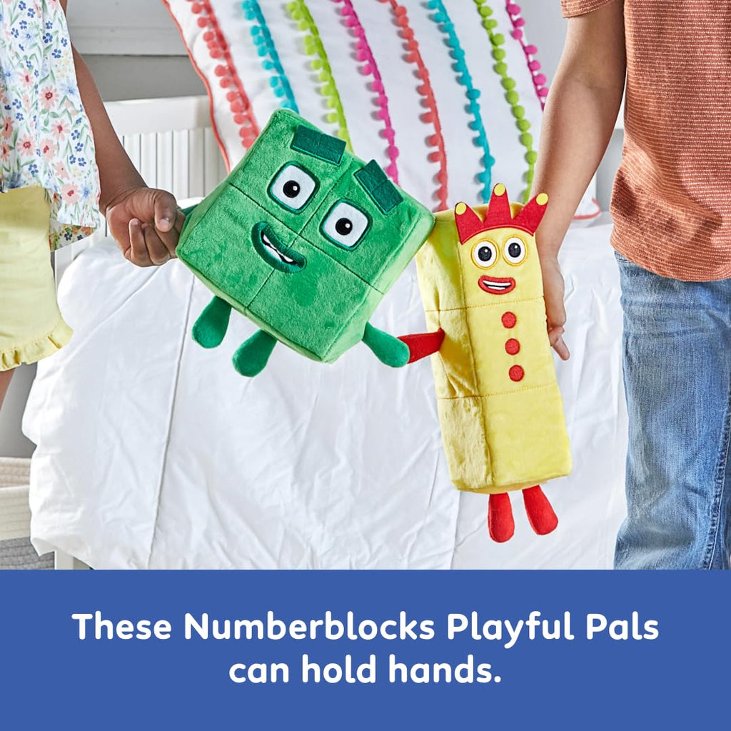 Learning Resources HM94555-UK Numberblocks Three and Four Playful Pals, One Size