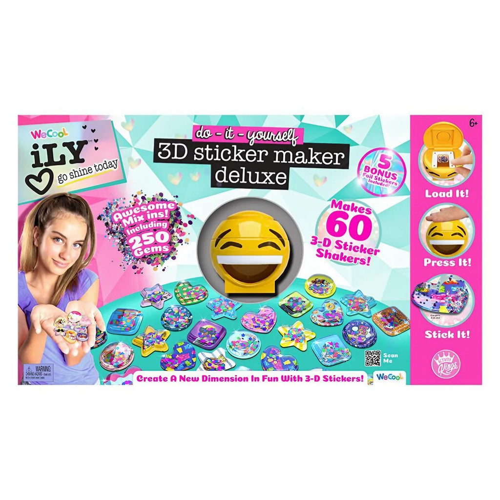 WeCool iLY Do-It-Yourself 3D Sticker Maker Deluxe Set