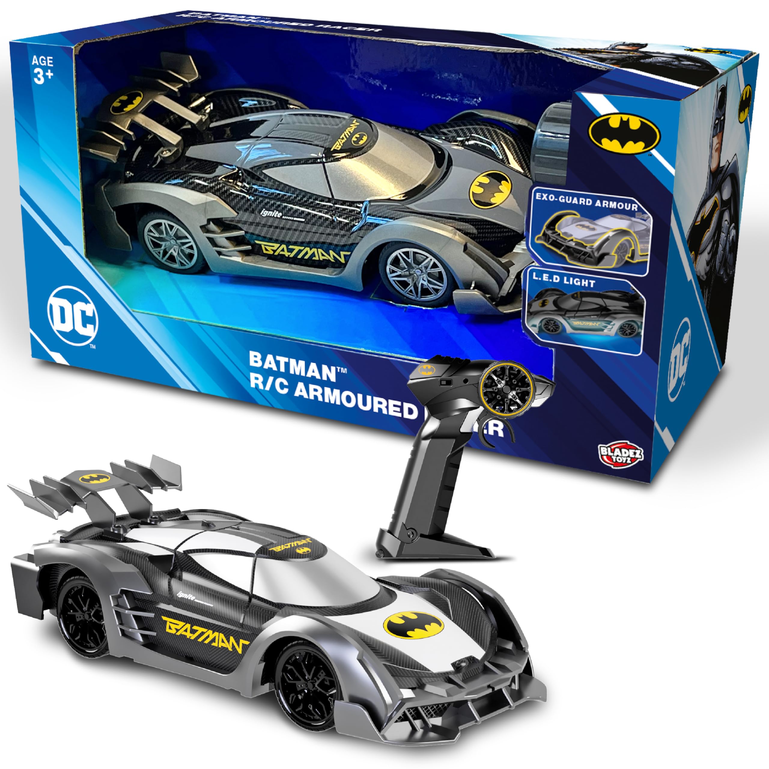 BLADEZ Batman RC Armoured Racer, DC Comics