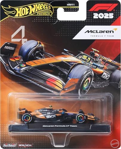 Hot Wheels Premium Race McLaren Lando Norris #4