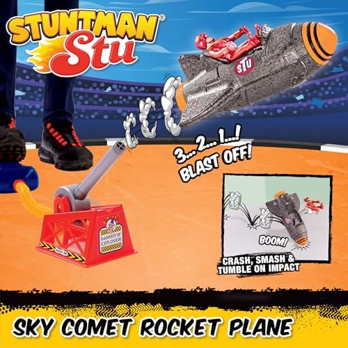 Stuntman Stu Sky Comet Rocket Plane