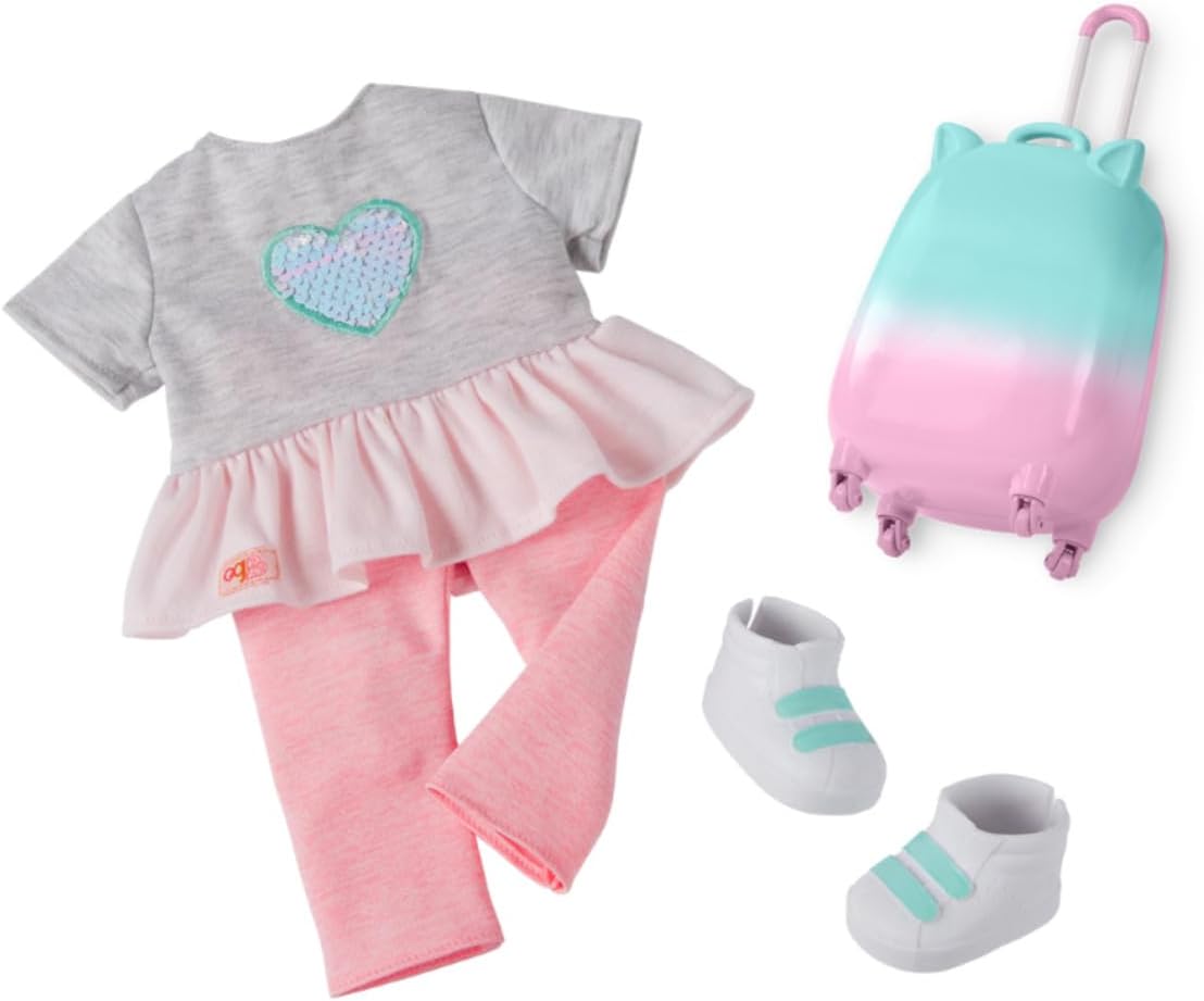 Our Generation Activity Travel Doll W/Accessories, Linzi