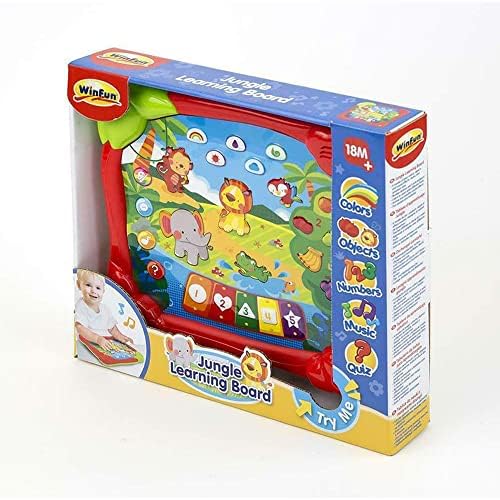 WinFun 7302513 Musical Toy for Children, Orange (CPA Toy Group