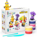 HEY CLAY Despicable Me Minions Set - Colorful Modeling Air Dry Clay for Kids - Air Dry