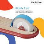 Yvolution Classic Glider Red