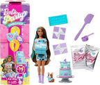 Barbie Party Unboxed Doll & Accessories, Pet Birthday Series Party Stars Set with 10